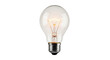 © Maria - Classic light bulb isolated PNG on transparent background, incandescent lamp with glowing filament for lighting and electrical concepts
