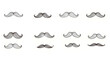 © mrpixel - mustache, moustache, beard, facialhair, hair, man, male, gentleman, dapper, hipster, vintage, retro, classic, style, fashion, grooming, barber, barbershop, salon, shave, elegance, classy, cartoon, dra