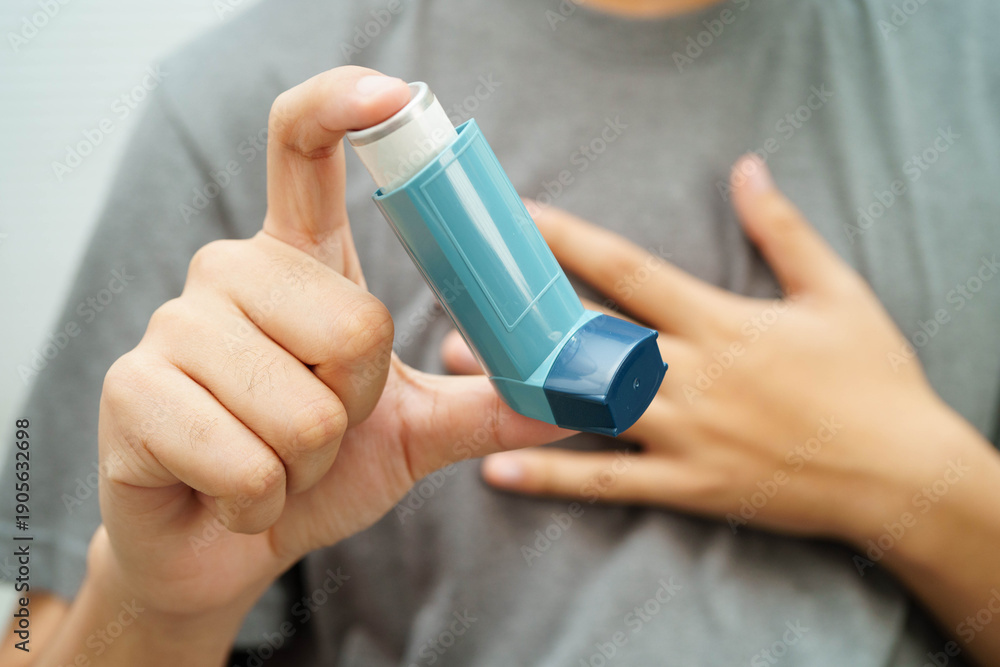 Asthma and chronic obstructive pulmonary disease COPD, Asian teenage ...
