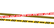 © hana - police line crime scene. crime scene tape. caution warning tape
