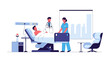 © Tahura - Patient Care Illustration: A medical professional is providing care to a patient in a hospital room, symbolizing the dedication and compassion of healthcare professionals