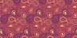 © Olena - Embellishment swirl of graphic draw. Boteh material at image decorative. Creativity ornament as template artistic.