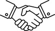 © SumonMasho - Handshake icon symbolizing partnership and agreement
