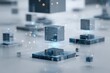 © Photo Hub - Secure digital transformation background with cybersecurity architecture and data layers, realistic interface feel, clean enterprise design, neutral palette.