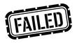 © Mohiuddin123 - Failed Stamp: A bold, graphic stamp declaring FAILED in stark black against a clean backdrop, evoking a sense of disappointment and the weight of unmet expectations.