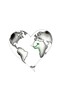 © nurionstudio - Illustration of a heart-shaped world map with a green highlighted area on a white background.