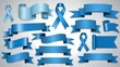 © Msho - Blue ribbons and banners collection.
