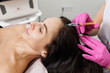 © st.kolesnikov - Scalp mesotherapy injection for hair loss treatment in clinic