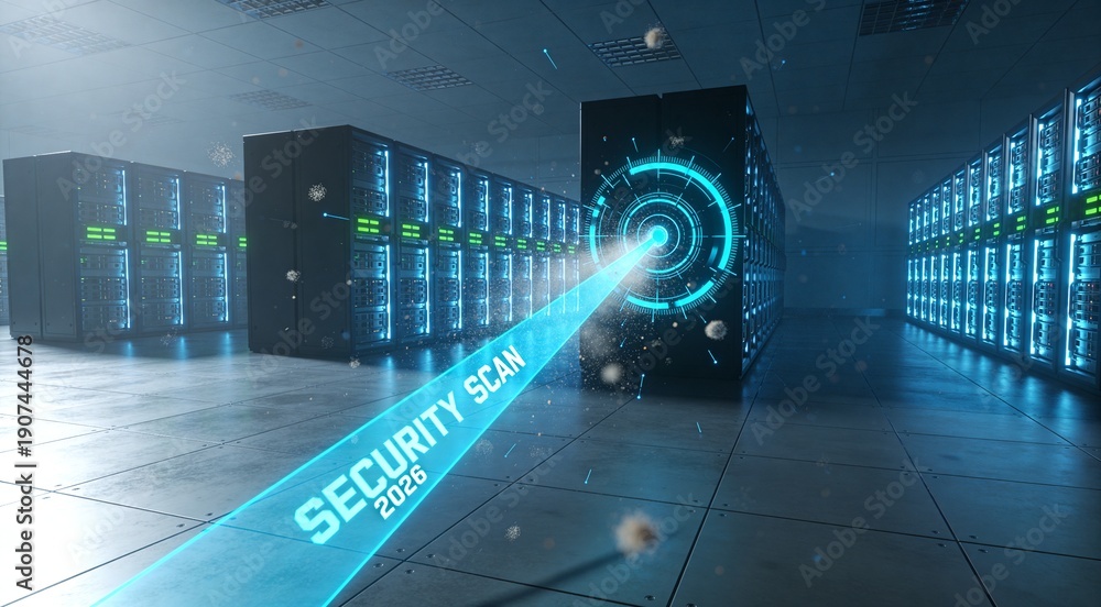 Automated System Security Scan and Monitoring Interface with Target ...
