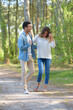 © auremar - a romantic couple in the forest