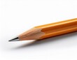© Shelby - a single sharpened wooden pencil perfectly isolated and positioned against a clean bright white background ready for use writing school