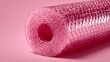 © Jojo* - Pink Bubble Wrap Roll for Packaging and Protection.