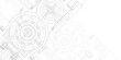 © Aliaksandr - Engineering ideas and innovations. Technical drawing. Technological background . Vector illustration .