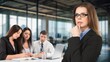 © BillionPhotos.com - Thinking business woman in an elegant suit