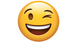 © Imam - Winking face emoji isolated on transparent background