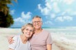 © BillionPhotos.com - Happy old couple on beach at vacation