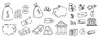 © Imran - Hand Drawn Bank and Finance Doodle Illustration Set