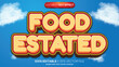 © Ardhy - 3D text effect food estate theme