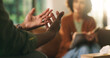 © WesJVR/peopleimages.com - Hands, psychologist and consultation for mental health, therapy or notebook for support in office. Client, counseling and person with depression, psychiatry and notes to help with anxiety assessment