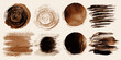 © DARK TRUST - ink brushstroke on white background with visible splashes for watercolor style effect. grunge isolated on white background, 2026