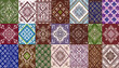 © Pimprapa - Fabric patterns of northern Thailand.