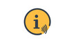 © Apel - Information icon with sound waves symbol.