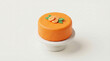 © Rizqi - Orange Cake 3D icon, matte finish, isometric perspective