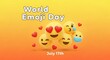 © Graphics With Mamun - Vibrant emojis celebrating World Emoji Day on July 17th with hearts