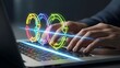 © fdp - software development methodology with continuous integration and continuous deployment on a laptop