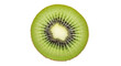© Carlos - Vibrant green kiwi fruit slice isolated PNG, cross section of fresh kiwifruit on transparent background, healthy eating and tropical fruit