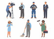 © Chapala - Diverse group of professionals in illustrated vector style