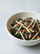 © 현욱 김 - Gourmet Healthy Coleslaw with Kale, Red Cabbage, Apples, Pecans in Modern Dish.