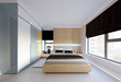 © murattellioglu - 3d render luxury hotel room interior