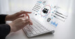 © InfiniteFlow - A dashboard for customer relationship management (CRM). The data analysis and market research help to identify a target audience and understand customer reviews and behavior. Fermion