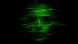© hiten666 - Digital glitch matrix effect showing the face of a man, abstract data moshing, modern technology and cyber security concept