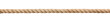 © devdesignnotes - A thick natural fiber rope braided tightly showing its coarse texture stretched horizontally across the frame