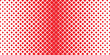 © Iflah - simple red color small square halftone pattern red diamond fade abstract geometric composition