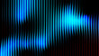 © Shawon - abstract dynamic blue cyan vertical sound wave dark background