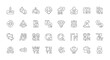 © Jajang - Set of Line Icons for Language, Communication, and Education Concepts