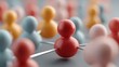 © Juwel - Customer profile icons linked together, representing customer relationship management, targeted marketing strategies, and online community networking technology.