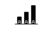 © Tanvir - Business Growth Bar Chart Icon – Team Performance Analytics Symbol