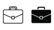 © JubayerStock - Briefcase icon set