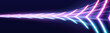 © kleinstock - Neon ribbons twist around an invisible axis, glowing with pink and purple energy. Motion appears fluid and dynamic. Great for futuristic or cyber themes.