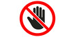 © hossain - Prohibited vector illustration featuring a red circle symbol with a white background for no parking, do not enter, and no dogs signs to provide a clear warning of forbidden and isolated icons