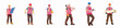 © Papat - Vector set of construction workers, engineers, and tradesmen figures in safety vests and hard hats doing various building tasks.