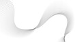 © Idee khan - Abstract White Background with Grey Gradient Wave Lines Modern Minimalist Vector Art for Corporate Business Landing Page Technical White Paper and Clean Web Header Design Illustration