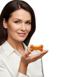 © CgDesign4U - Woman holding dog treat bone