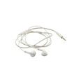 © BTG - White wired in-ear headphones with 3.5mm jack