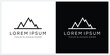© ZRpro - Simple Mountain Peak Hill Rock Line Art logo design inspiration