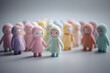 © mamio - パステルカラーの可愛い子どもたち・楽しい笑顔（3D）